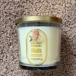 Holiday Cookies Scented Candle - Cream